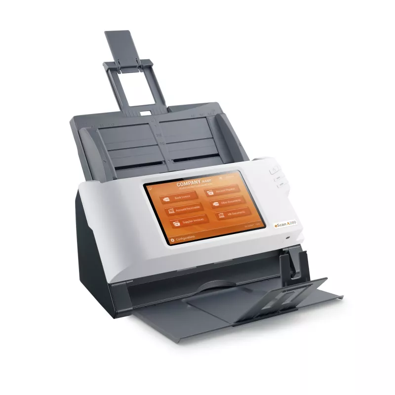 Plustek eScan A280 Enterprise ADF skaitytuvas 600 x 600 DPI A4 juoda, balta