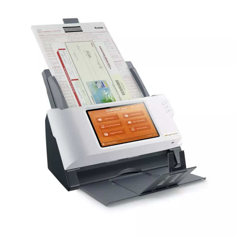 Plustek eScan A280 Enterprise ADF skaitytuvas 600 x 600 DPI A4 juoda, balta