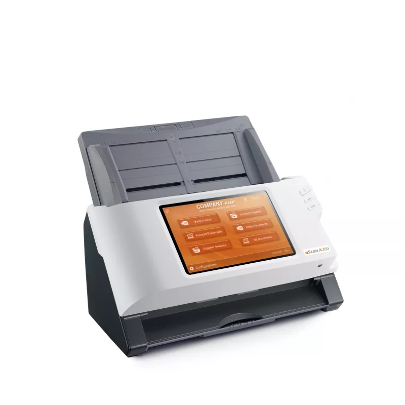 Plustek eScan A280 Enterprise ADF skaitytuvas 600 x 600 DPI A4 juoda, balta