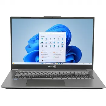 Nešiojamas kompiuteris TERRA MOBILE 1717R Intel® Core™ i5-1334U 43,9 cm (17,3 colio) Full HD 16 GB DDR4-SDRAM 1 TB SSD Wi-Fi 6 (802.11ax) Windows 11 Home Pilka
