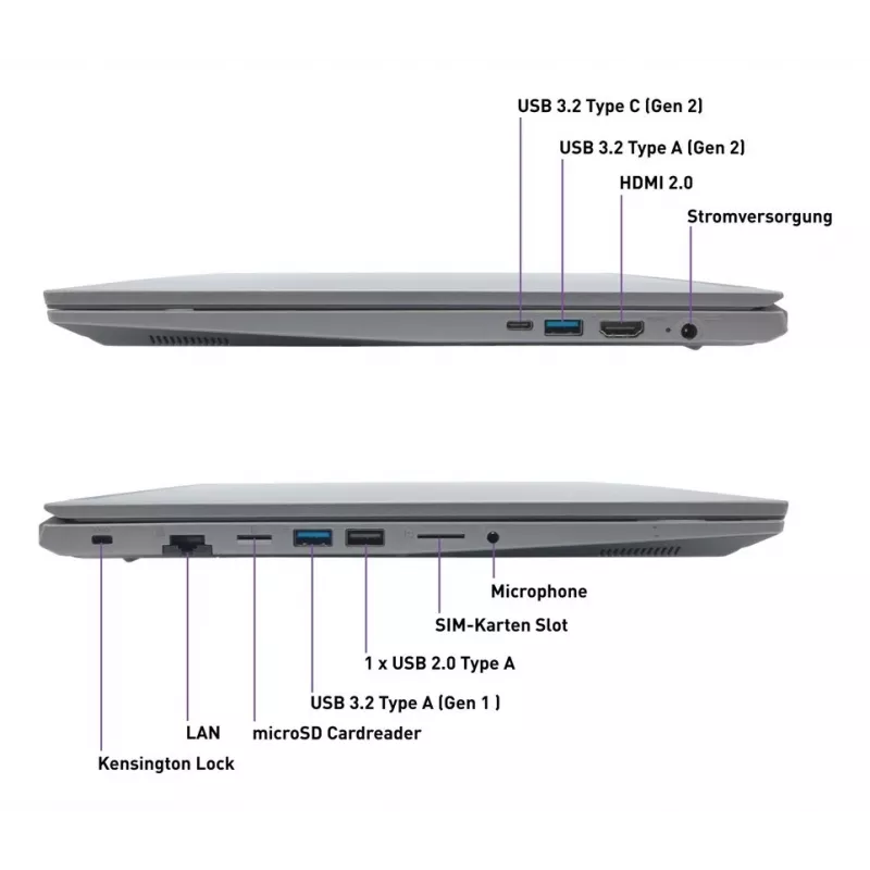 Nešiojamas kompiuteris TERRA MOBILE 1717R Intel® Core™ i5-1334U 43,9 cm (17,3 colio) Full HD 16 GB DDR4-SDRAM 1 TB SSD Wi-Fi 6 (802.11ax) Windows 11 Home Pilka