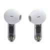 JBL Tune Flex Ghost Edition ausinės True Wireless Stereo (TWS) Į ausis Skambučiai/Muzika Bluetooth Permatomos, Baltos