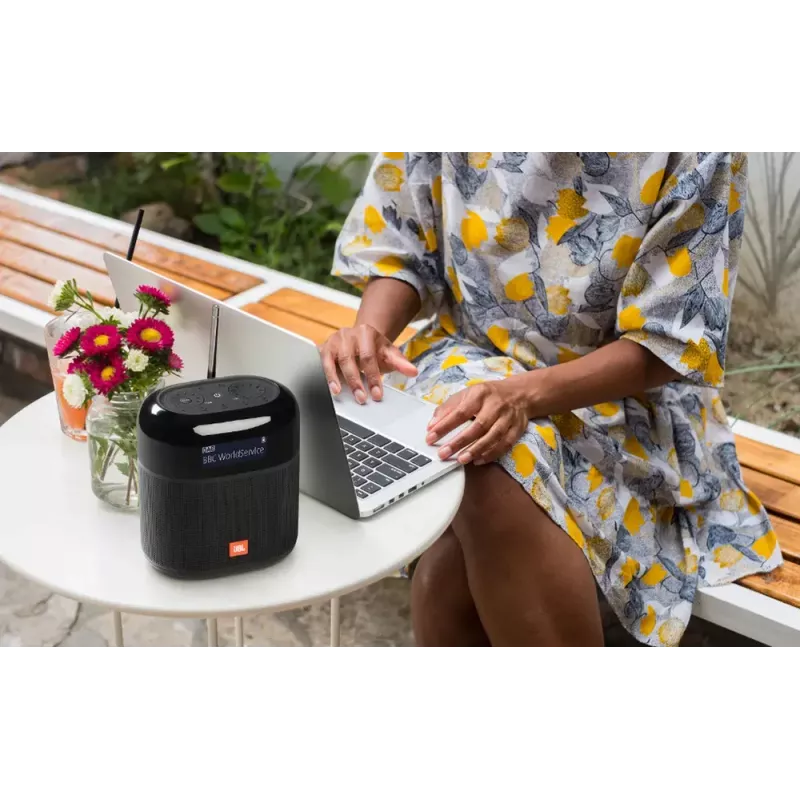 Nešiojamas radijo imtuvas JBL Tuner XL juodas DAB 10W
