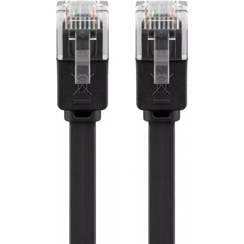 Tinklo laidas Goobay 95388 Juodas 7 m Cat6 U/UTP