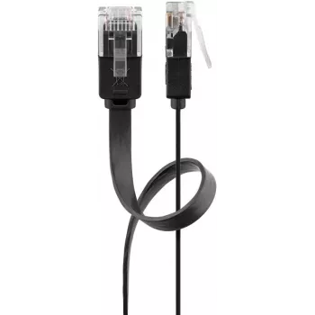 Tinklo laidas Goobay 95388 Juodas 7 m Cat6 U/UTP
