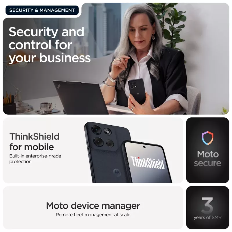 Išmanusis telefonas MOTOROLA moto g56 5G 6,72 colio (17,1 cm) Hibridinė Dual SIM, MediaTek Dimensity 7060 2,6 GHz, 8 GB RAM, 256 GB, 5200 mAh, Juoda