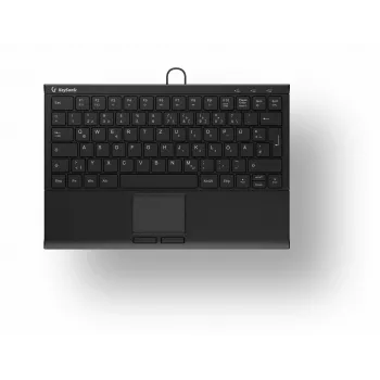 Klaviatūra KeySonic KSK-5211ELU (DE) USB QWERTZ juoda