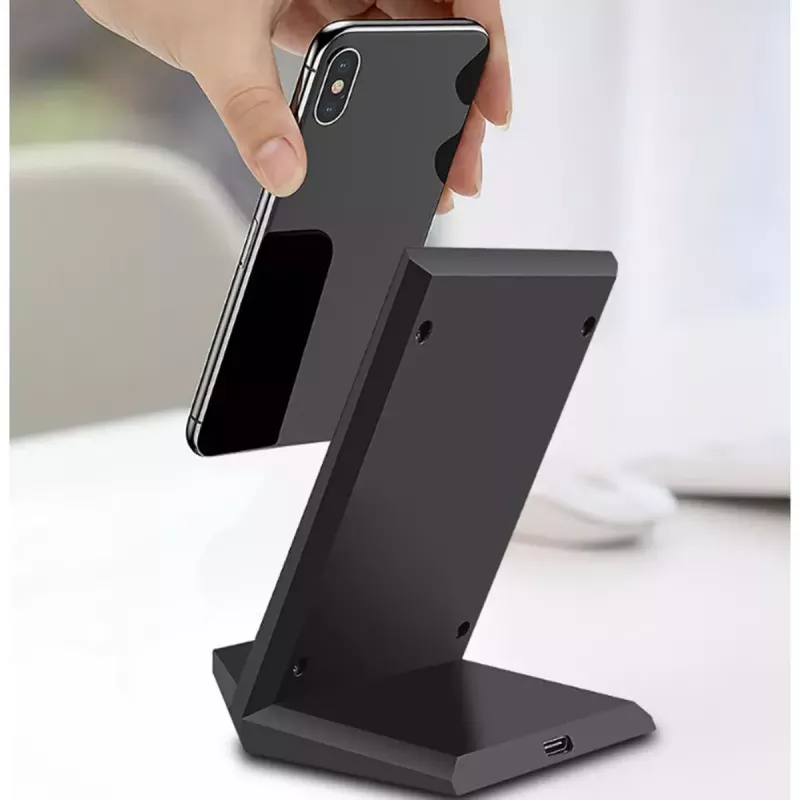 Įkroviklis 2GO 797330 Smartphone Black USB belaidis greitasis įkrovimas
