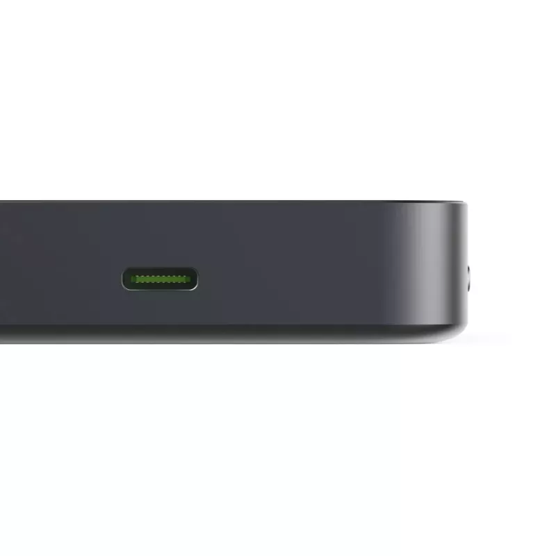 Hama 00201752 Power Bank 10000 mAh su belaidžiu įkrovimu, antracitas