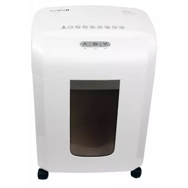 Popieriaus smulkintuvas Olympia MC 408.2 mikro pjūvis 22 cm baltas