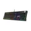 MSI FORGE GK320 RED klaviatūra, mechaninė, USB, QWERTY, anglų, juoda
