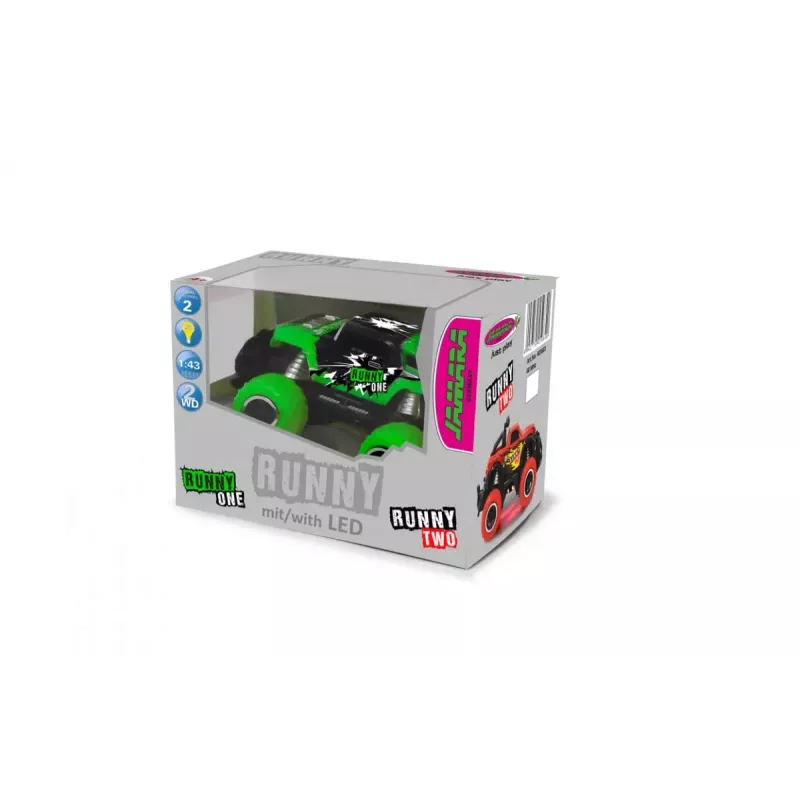 Radijo bangomis valdomas modelis – Monster truck Jamara Runny One 1:43