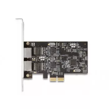 DeLOCK PCI Express x2 kortelė su 2 x RJ45 2.5 Gigabit LAN i225