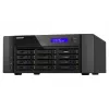 NAS bokštas QNAP TS-h1290FX — EPYC 7302P 3.0 GHz, 128 GB DDR4, 12 lizdų, QuTS hero, juodas