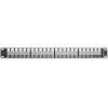 Delock 43280 Keystone komutacinė panelė, 19", 48 prievadų, 1U, juoda