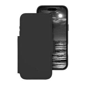 dbramante1928 Lynge MS ICON dėklas telefonui Folio Juoda