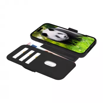 dbramante1928 Lynge MS dėklas iPhone 17 Air Folio Juoda