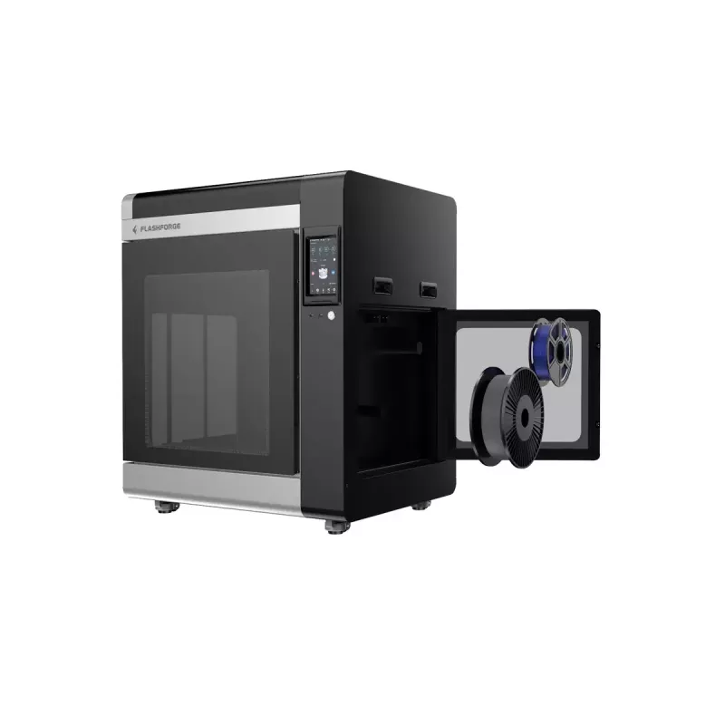 3D spausdintuvas Flashforge Creator 4A – statybos tūris 400×350×500 mm, 1,75 mm gijos, maks. stalas 120 °C, Wi‑Fi
