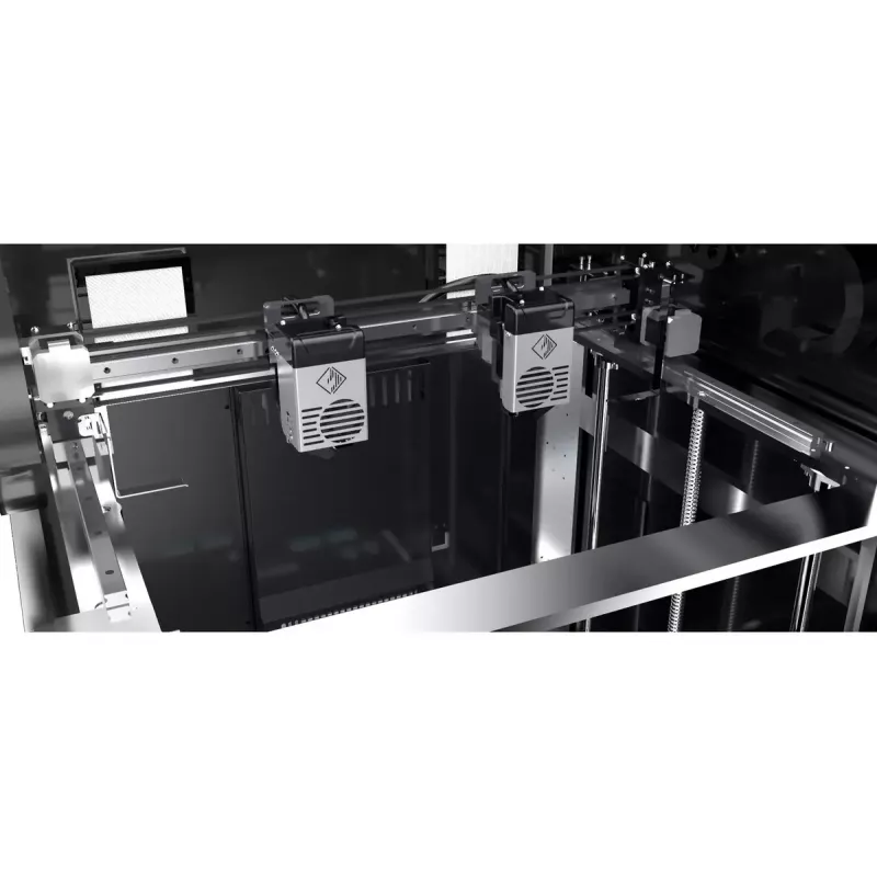 3D spausdintuvas Flashforge Creator 4A – statybos tūris 400×350×500 mm, 1,75 mm gijos, maks. stalas 120 °C, Wi‑Fi