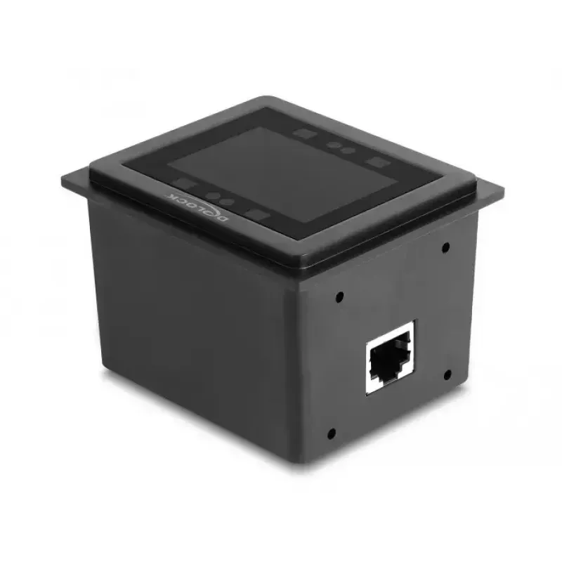 DeLOCK USB brūkšninių kodų skaitytuvas 1D ir 2D, laidinis, stacionariai montuojamas