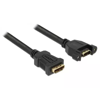 HDMI ilginimo laidas DeLOCK 0,25 m 2xHDMI