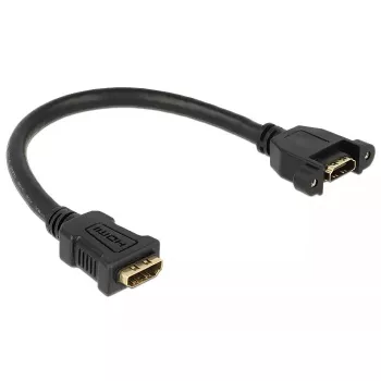 HDMI ilginimo laidas DeLOCK 0,25 m 2xHDMI