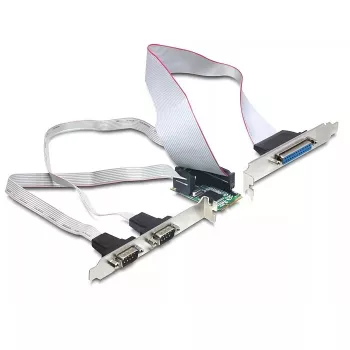 DeLOCK 95232 Mini PCI Express sąsajos plokštė su dviem COM ir vienu LPT prievadu