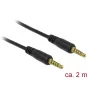 Garso kabelis DeLOCK 85697 2m 3,5mm juodas
