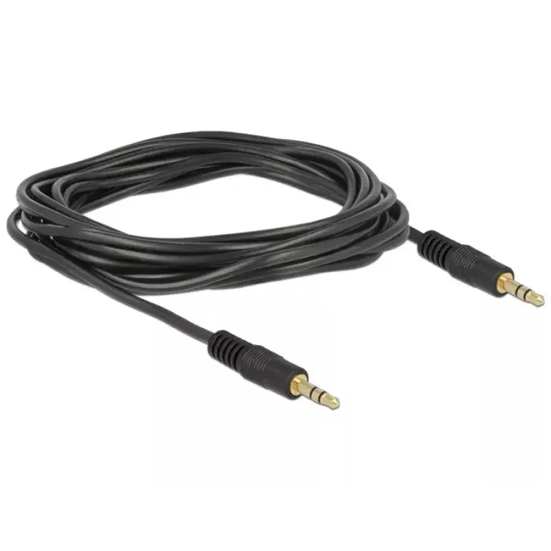 Audio kabelis DeLOCK 3m 3,5mm M/M juodas