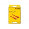DeLOCK 86635 USB Type-C į Lightning duomenų ir įkrovimo laidas, 2 m, raudonas