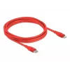 DeLOCK 86635 USB Type-C į Lightning duomenų ir įkrovimo laidas, 2 m, raudonas