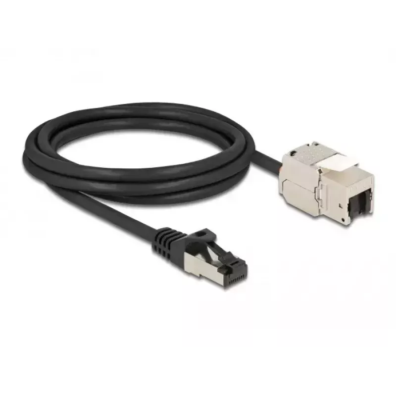 Laidas RJ45 kištukas į Keystone modulį RJ45 lizdas DeLOCK 87028