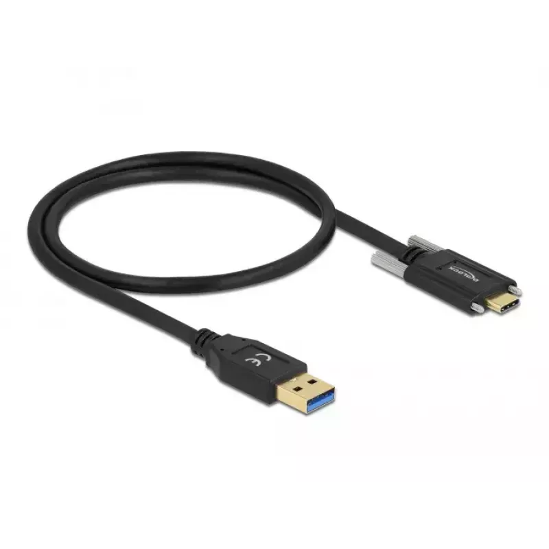 USB kabelis Type-A kištukas į Type-C kištuką 0,5 m DeLOCK 84007