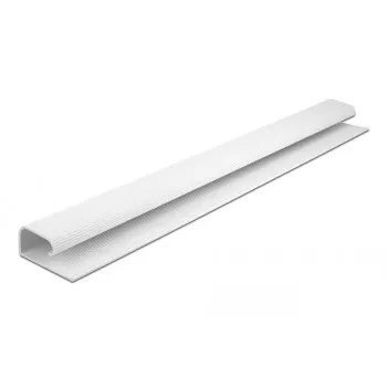 Kabelių kanalas DeLOCK 20884 montavimui po stalu 57x25mm 400mm 2vnt baltas