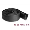 DeLOCK Neopreninis kabelių movimas lankstus su užtrauktuku 3 m x 100 mm juodas