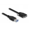 DeLOCK USB 3.0 laidas, Type-A (vyriškas) į Micro-B (vyrišką), 1 m, 5 Gbit/s
