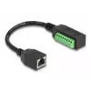 DeLOCK RJ45 kabelis Cat.5e lizdas į gnybtų bloką adapteris 21,5 cm