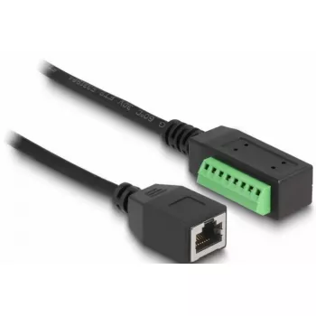 DeLOCK RJ45 kabelis Cat.5e lizdas į gnybtų bloką adapteris 21,5 cm