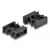 Laikiklis kabeliams DeLOCK 60483 15,8 mm juodas 8 vnt.