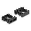 Kabelių laikiklis DeLOCK 60485 21,2 mm juodas 4 vnt.