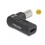 DeLOCK Adapter USB Type-C moteriškas į IBM 7,9 x 5,5 mm vyriškas 90° kampu