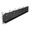 Kabelių tvarkymo panelė DeLOCK 19 colių 66919 su 10 metalinių kabliukų juoda