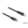 DeLOCK USB Type-C laidas nešiojamam kompiuteriui 5,5 x 2,5 mm 1,5 m 20 V