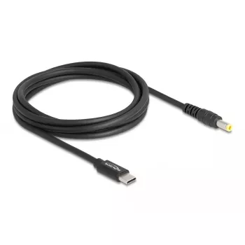 DeLOCK USB Type-C laidas nešiojamam kompiuteriui 5,5 x 2,5 mm 1,5 m 20 V