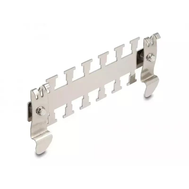 DeLOCK Kabelių spaustukas DIN bėgiui 3,5 cm skersmuo Metalinis