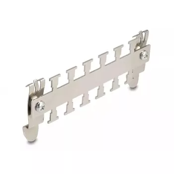 DeLOCK Kabelių spaustukas DIN bėgiui 3,5 cm skersmuo Metalinis