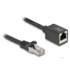 DeLOCK 90323 tinklo kabelis RJ-45 Cat6a 10 m juodas