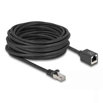 DeLOCK 90323 tinklo kabelis RJ-45 Cat6a 10 m juodas