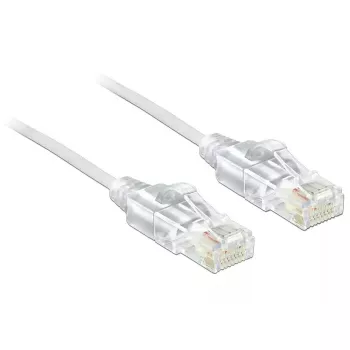 Tinklo laidas DeLOCK 83781 RJ-45 Cat6 1m Baltas