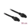Vidinis maitinimo laidas DeLOCK 85374 0,5 m Micro-Fit 3.0 4 kontaktų